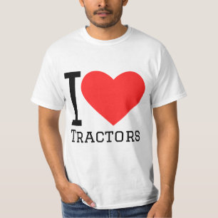 Camiseta Eu amo tratores