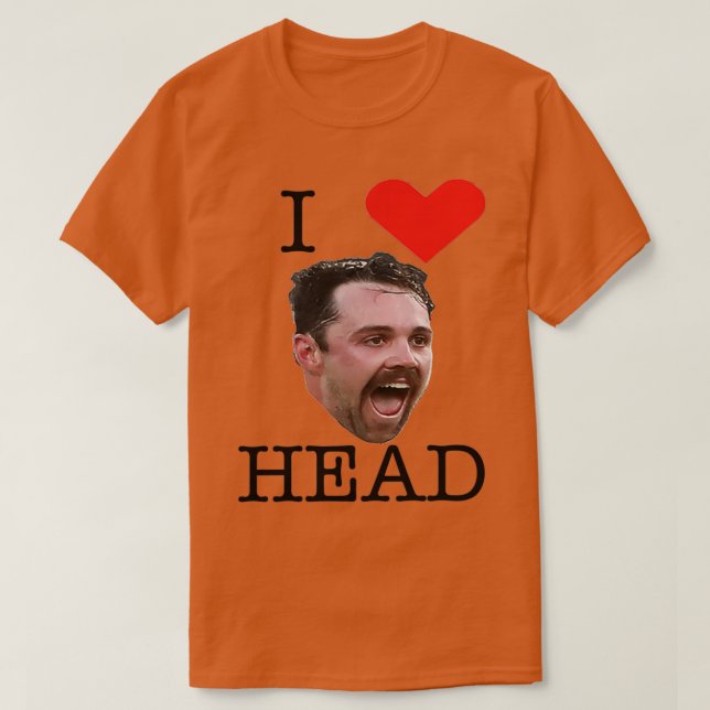 Camiseta Eu Amo Travis Head (Frente do Design)