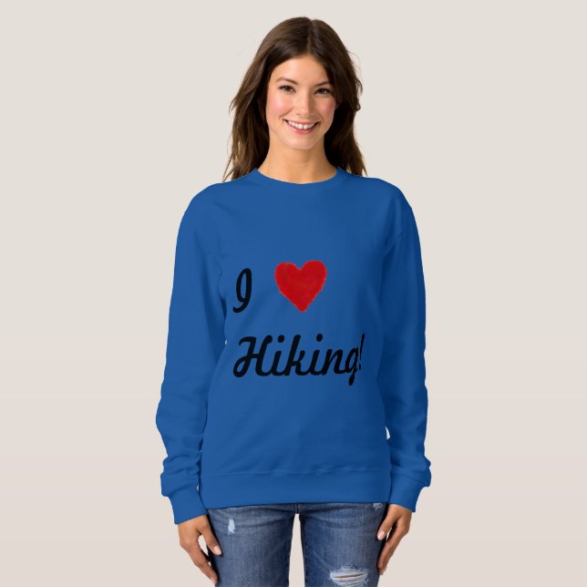 Camiseta EU AMO Trilhar (Frente Completa)