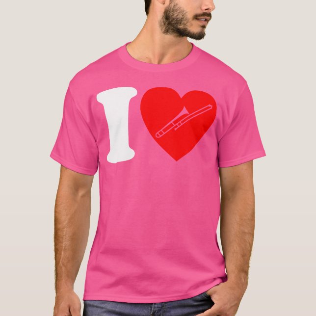 Camiseta Eu Amo Trombone Marching Band Orquestra Trombonist (Frente)