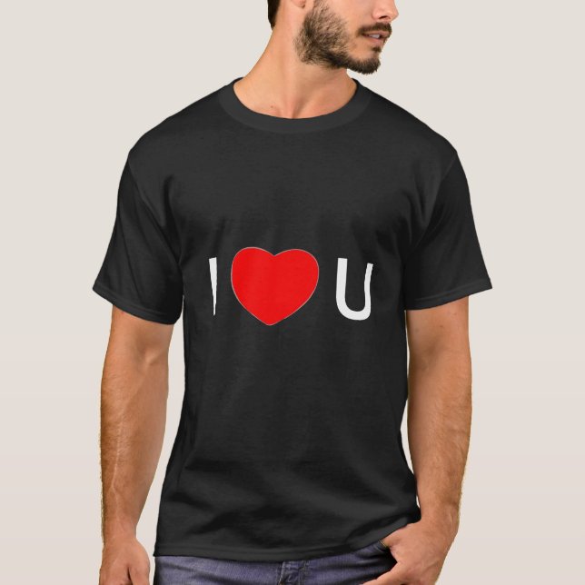 Camiseta Eu amo U (Frente)