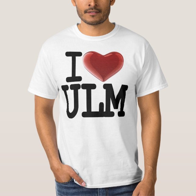 Camiseta Eu Amo ULM (Frente)