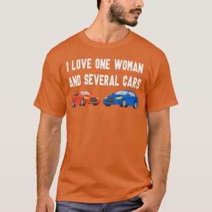 Camiseta Eu Amo Um E Vários Carros Carros Auto S retro