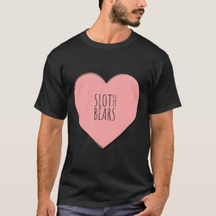 Camiseta Eu Amo Ursos De Lama