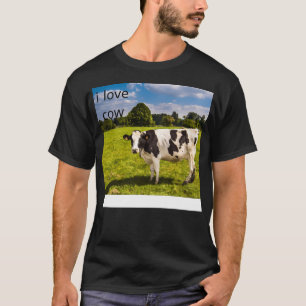 Camiseta Eu Amo Vaca