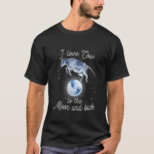 Camiseta Eu Amo Vaca Até à Lua E De Volta Legal
