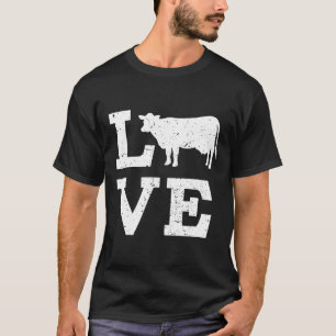 Camiseta Eu Amo Vacas