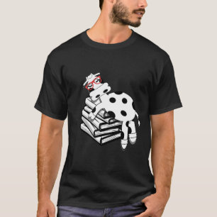 Camiseta Eu Amo Vacas Livro Nerd Fazendeiro Professor Fazen