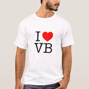 Camiseta Eu amo VB Virginia Beach