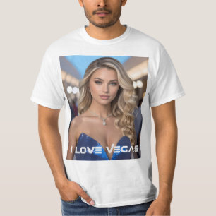 CAMISETA EU AMO VEGAS