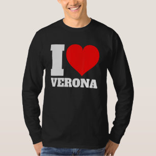 Camiseta Eu Amo Verona Eu Amo Verona