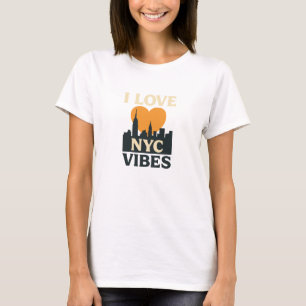 Camiseta Eu Amo Vibes Da NYC