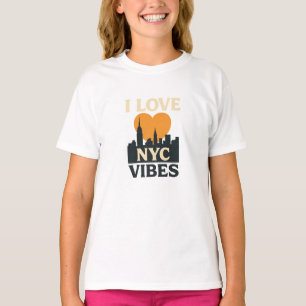 Camiseta Eu Amo Vibes Da NYC