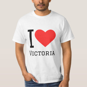 Camiseta Eu amo victoria