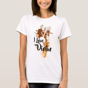 Camiseta Eu Amo Violin