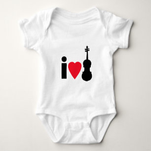 Camiseta Eu amo violinos