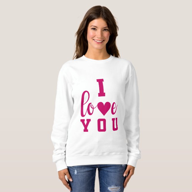 Camiseta Eu Amo Você (Frente Completa)
