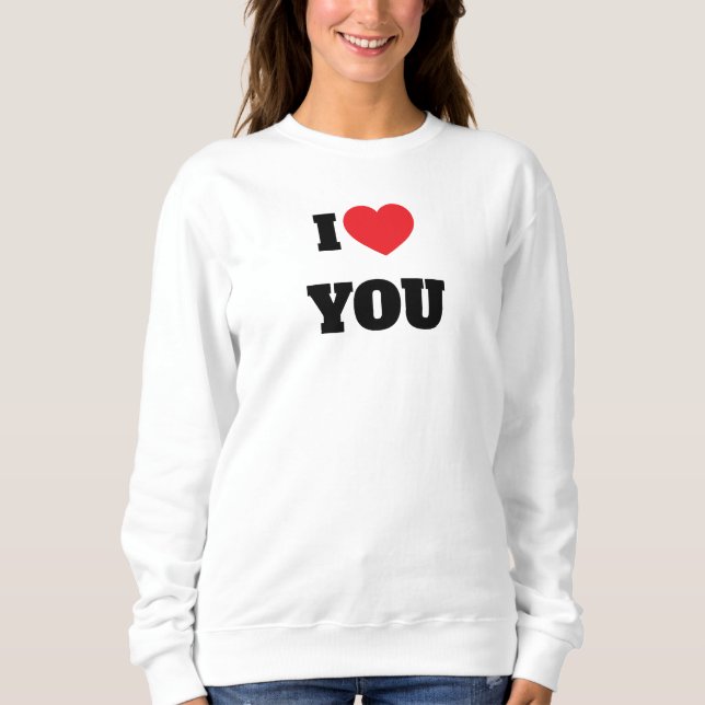 Camiseta Eu amo você (Frente)