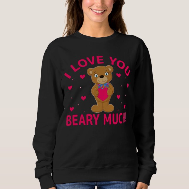 Camiseta Eu Amo Você Beber Muito Urso De Teddy (Frente)