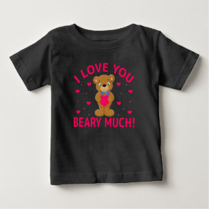 Camiseta Eu Amo Você Beber Muito Urso De Teddy