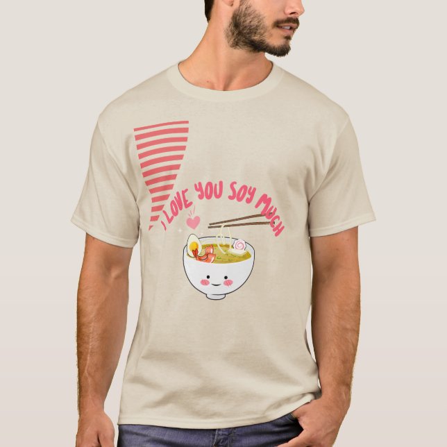 Camiseta Eu amo você muito (Frente)