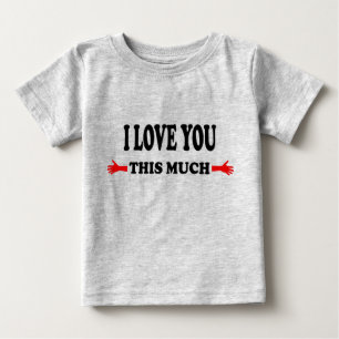 Camiseta Eu amo você muito Braços Abertos