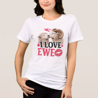 Camiseta Eu Amo Você Ovelha