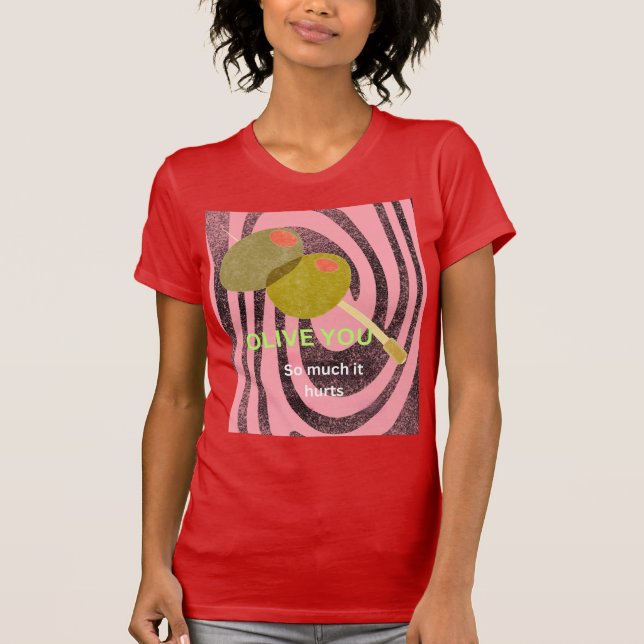 Camiseta Eu amo você tanto que dói (Frente)