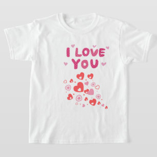 Camiseta Eu amo você tishart é um casal romântico na água