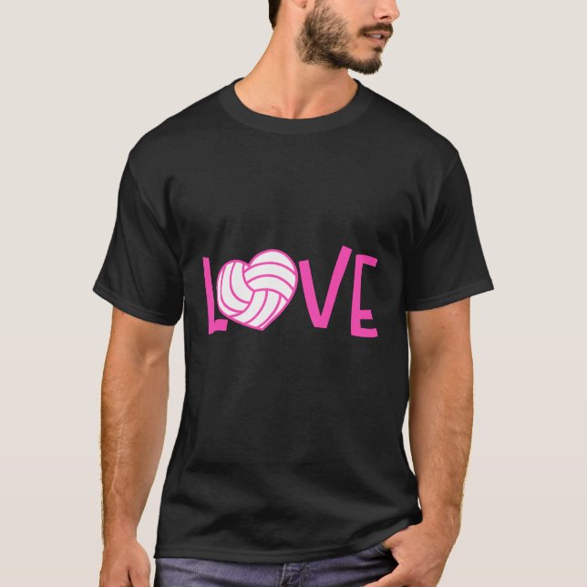 Camiseta Eu Amo Voleibol Incrível (Frente)