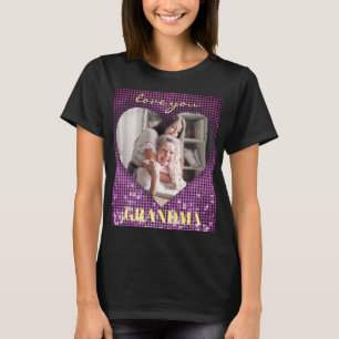 CAMISETA EU AMO VOVÓ FOTO PERSONALIZADA