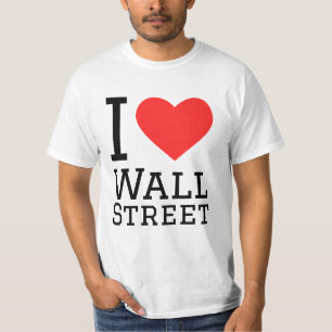Camiseta Eu amo Wall Street