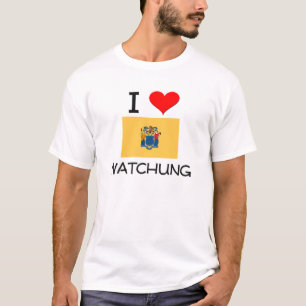 Camiseta Eu amo Watchung New-jersey