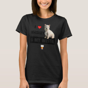 Camiseta Eu Amo Whiskey E Minha Mãe Pai Oeste
