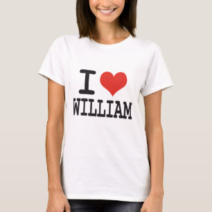 CAMISETA EU AMO WILLIAM