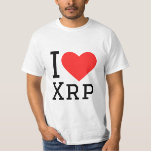 Camiseta Eu amo Xrp