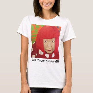 Camiseta Eu amo Yayoi Kusama!!!