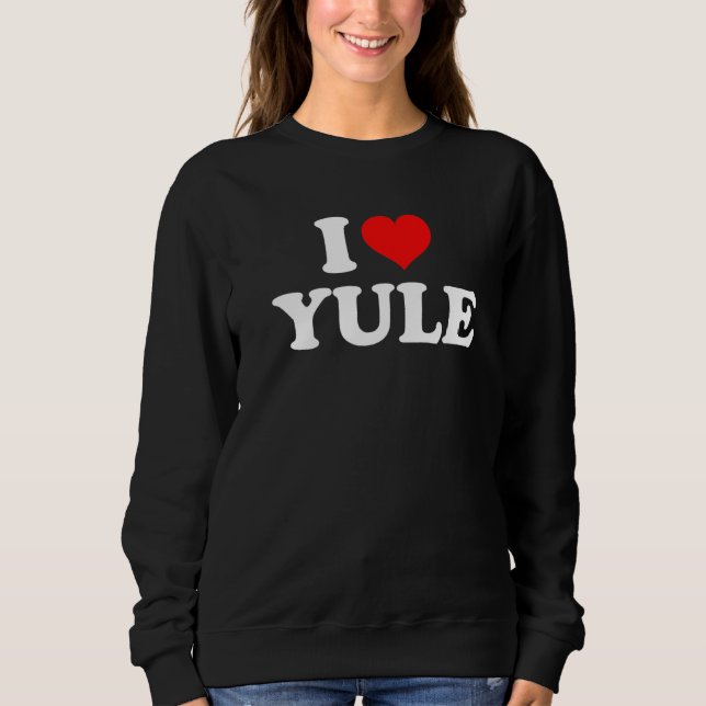 Camiseta Eu Amo Yule Premium (Frente)
