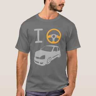 Camiseta Eu (amor) conduzo - o cl /version5