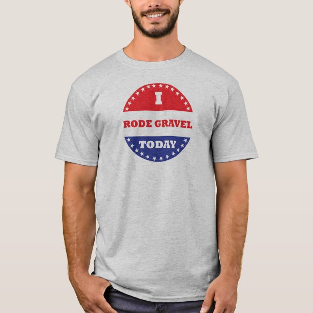 Camiseta Eu Andei Gravel Hoje (Frente)