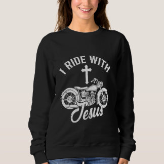 Camiseta Eu Ando Com Jesus, Orador Cristão De Motocicleta O