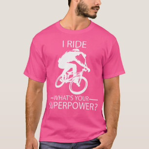 Camiseta Eu Ando De Bmx Qual É Seu Superpoder