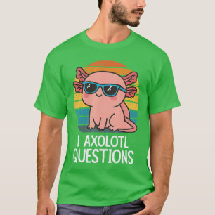 Camiseta Eu Aolotl Perguntas menino