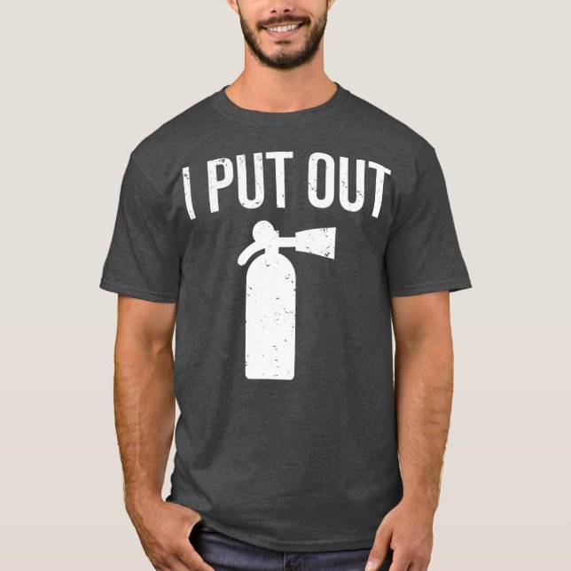 Camiseta Eu Apaguei Engraçado Bombeiro Exterminador (Frente)