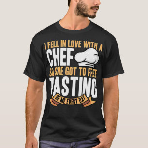 Camiseta Eu Apaixonei-Me Pelo Chef Para Que Ela Tivesse Esp