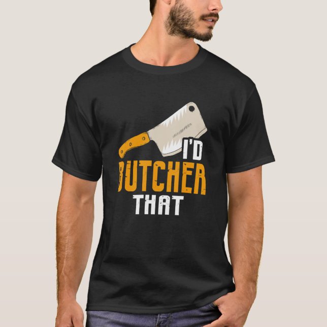 Camiseta Eu Apanhava Aquele Carniceiro (Frente)