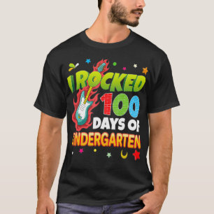 Camiseta Eu Apanhei 100 Dias De Jardim De Infância 100º Dia