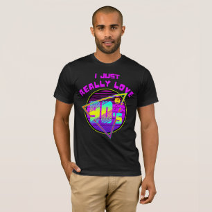 CAMISETA EU APENAS AMO REALMENTE 90