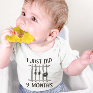 Camiseta Eu apenas fiz 9 meses