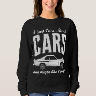 Camiseta Eu apenas importo-me com o presente dos carros
